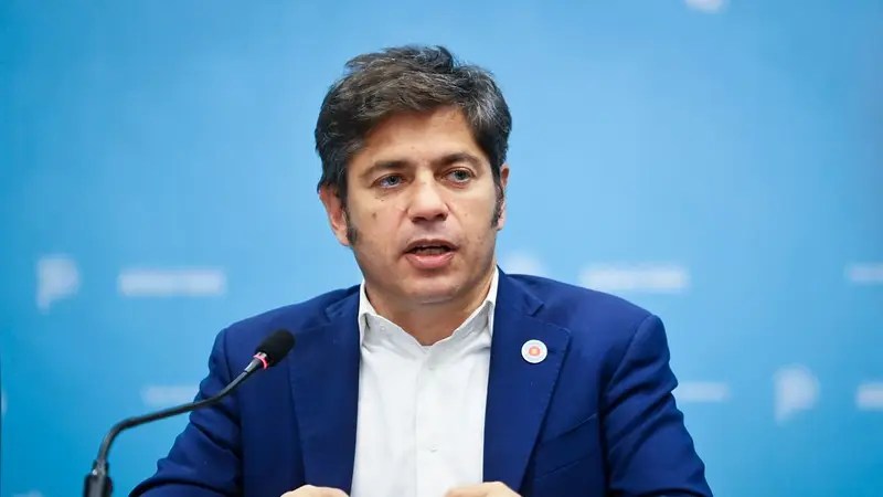 Kicillof apuntó contra Milei por la crisis de&nbsp;endeudamiento