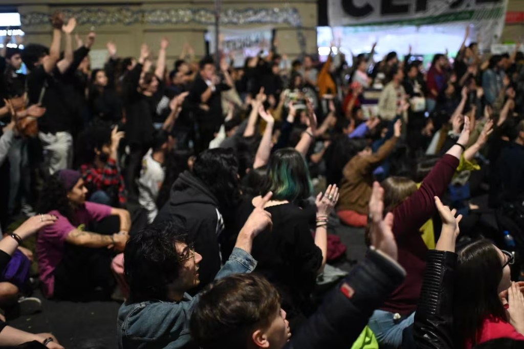 Filo prepara una toma estudiantil en la previa de la Marcha Federal&nbsp;Universitaria